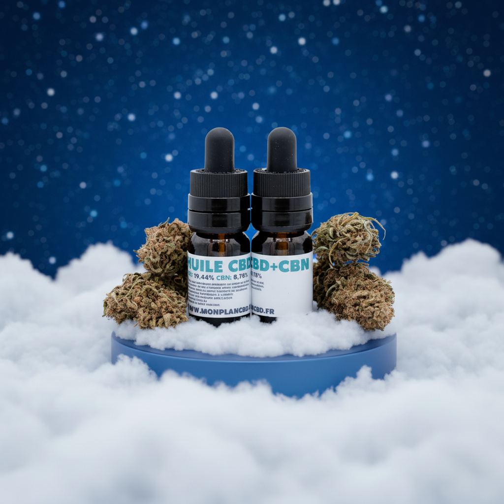 HUILE MASSAGE BROAD SPECTRUM | 10% CBD - 10% CBN - 10% CBG | CONFORT & SOMMEIL – Image 4