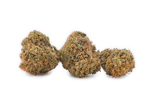 Trois buds fleur CBD Rainbow Gaz Greenhouse | Fleurs CBD France | Myrcene Limonene