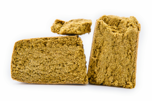 Hash CBD Apple Pie – blocs entiers avec poussière de pollen