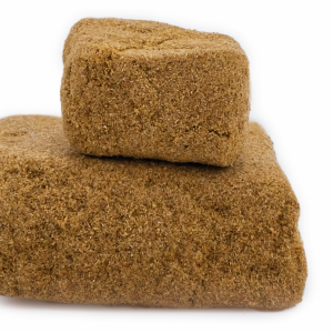 Bloc de hash CBD A6 (SOUR TSUNAMI x ACDC) Dry Sift 120u - vue de face