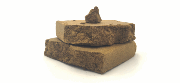 Résine ZANGRIA dry sift cbd en morceaux – texture sèche, couleur marron clair