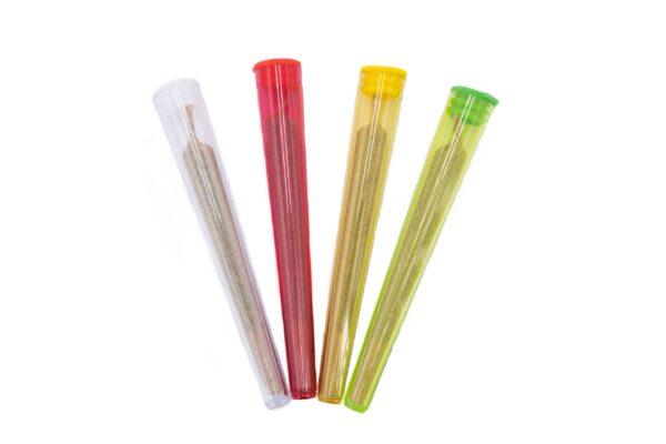 Collection d’InfuSticks CBD avec étuis colorés